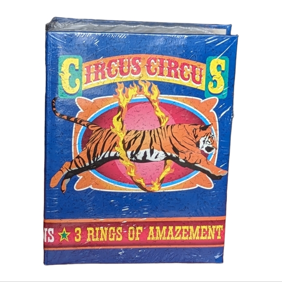 Vintage Circus Circus Casino Las Vegas 1990's Blank Photo Album New In Package - Picture 1 of 8